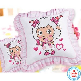 Gối cừu vui vẻ